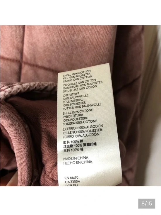 Free People Oversized Quilted Dolman Jacket Cherry Cola great size XS - Picture 6 of 12